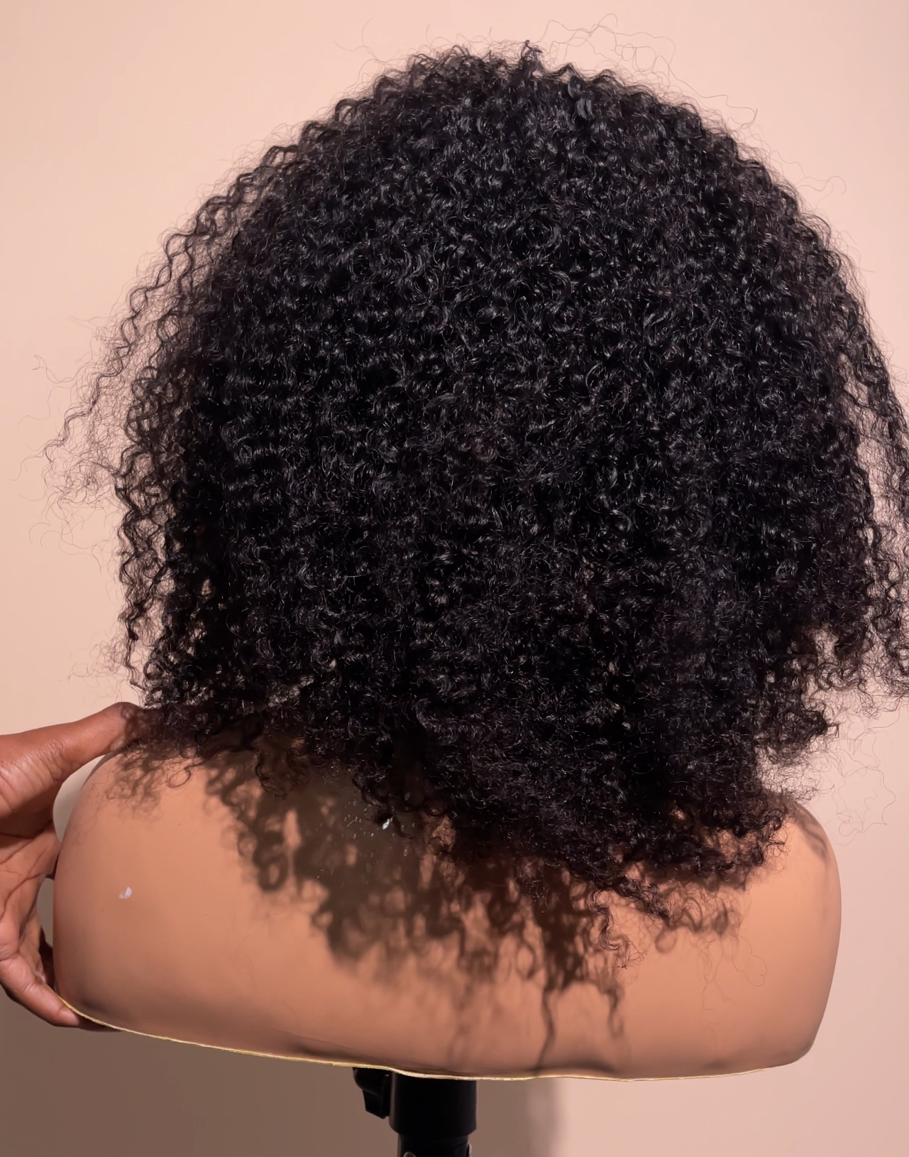 Bang kinky curl