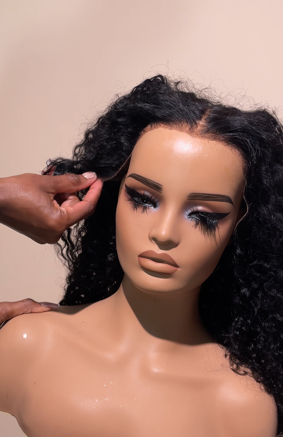 Frontal Burmese curl