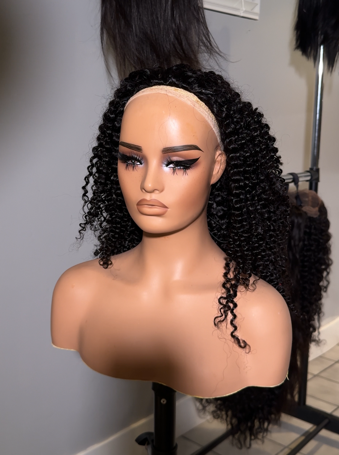 New Half wig kinky 18inch