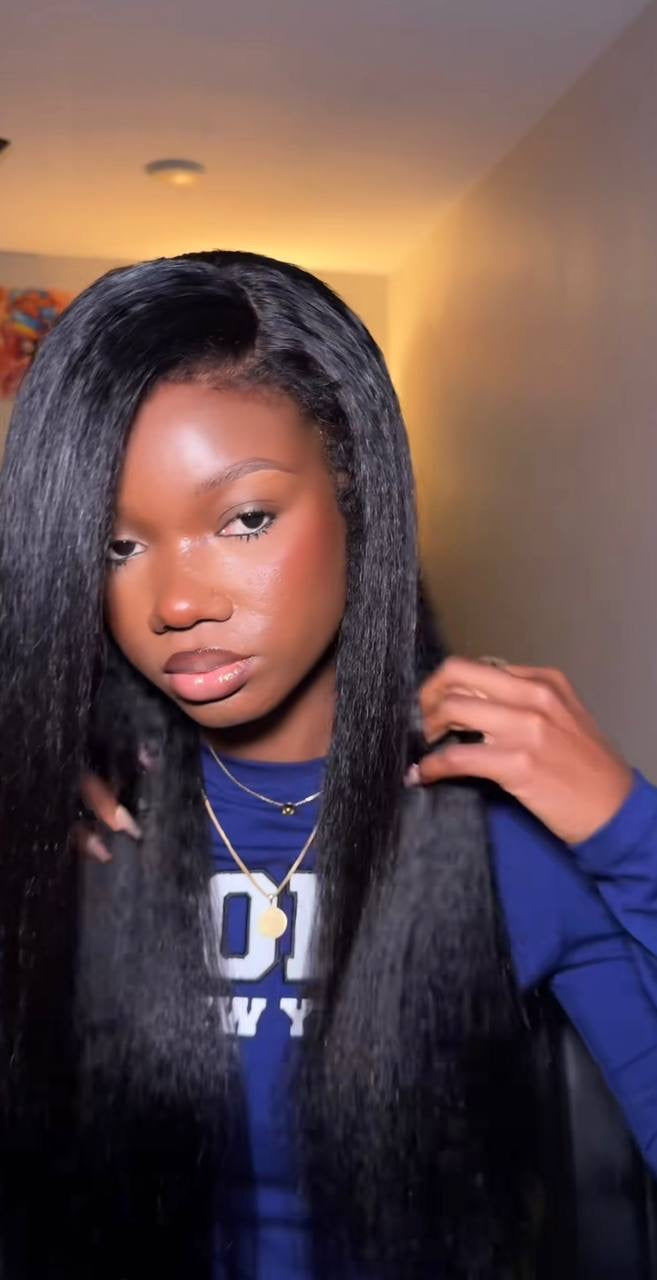 24inch yaki straight Glueless