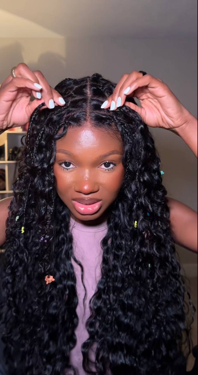 Mini braids deep wave 28inch